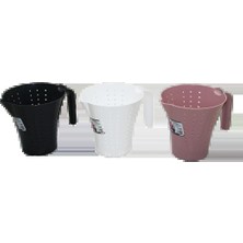 Veraura Lifestyle Kapaksız - Renkli Plastik Bakliyat Süzgeç