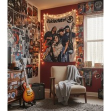 Owlbag Company Owl Bag Tokio Hotel Desenli Tasarım Duvar Halısı