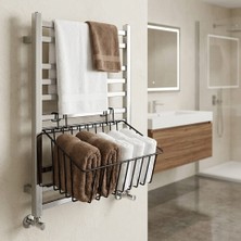 Sumua Store Banyo Havlupan Askısı  Fönlük Havluluk  Banyo Aksesuarı Düzenleyici Banyo Rafı