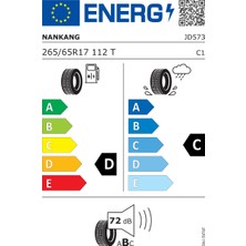 NANKANG 265/65R17 112T 265/65R17 112T At-5+ Wwl Üretim Tarihi: 2024 Oto 4 Mevsim Lastiği