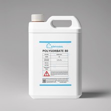 Kimyasal Evi Polysorbate 80 - Polisorbat 80 Hammadde