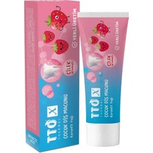 Tto-X Çocuk Diş Macunu Çilek Aromalı Karanfil Yağlı 50 ml