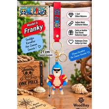 WoodBay One Piece Karakter Figürlü Silikon Anahtarlık 21 cm Çanta Süsü Koleksiyon ve Hediye