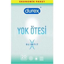 Durex Kondom Yok Ötesi Slim Fit 20LI