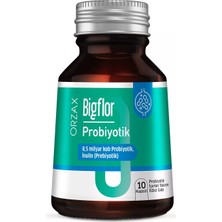 Orzax Ocean Bigflor 10 Probiyotik Kapsül
