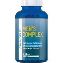 Vita World Muitivitamin Sitikolin Men 180 Tablet