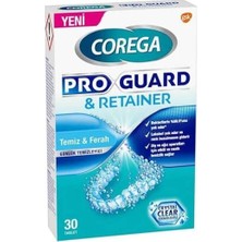 Corega Pro Guard Ortodontik Günlük Temizleyici Tablet 30 Tablet