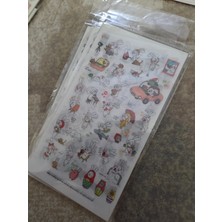 Papatya Craft U4-6 Sayfa Kore Sticker B