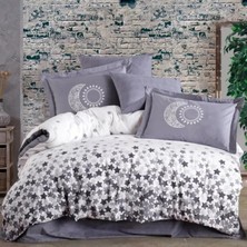 Colezium Çift Kişilik Poplin Nev Stars Gri