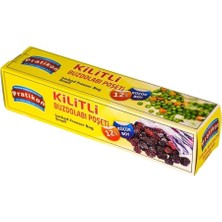 Ematcrt Küçük Kilitli Buzdolabı Poşeti