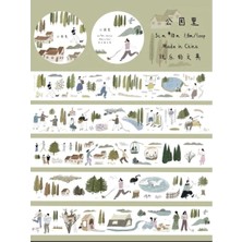 Papatya Craft L7-Wanle Studio 160CM Parkta Washi Tape