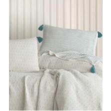 Colezium Şaheser Home Collection Yatak Örtüsü Çift Kişilik  Turkuaz