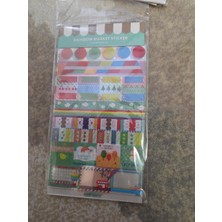 Papatya Craft U4-6 Sayfa Kore Pet Sticker D