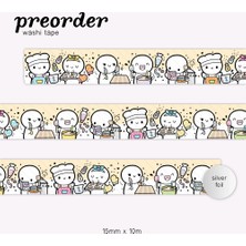Papatya Craft G5-The Coffee Monster Washi Tape In The Kitchen 2.0