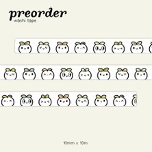 Papatya Craft A14-THE Coffee Monster Washi Tape Little Sprouts 2.0