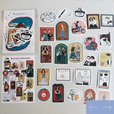 P1-24 Adet La Dolce Vita Sticker Seti