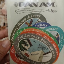 Travel's Company A17-TN x Pan Am Sticker Seti B