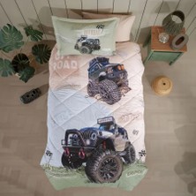 Colezium Tek Kişilik Ranforce Genç Desen Yorgan Seti Off Road