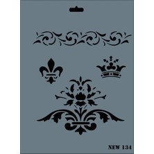 Colezium Rich New Seri N-134 Stencil 35X25 cm