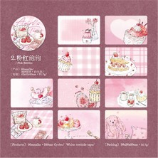 Papatya Craft G1-2m Tatli Sticker Tape Kendinden Kesimli