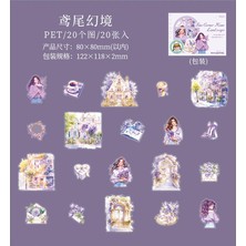Papatya Craft O8-20 Adet Time Corner Pet Sticker