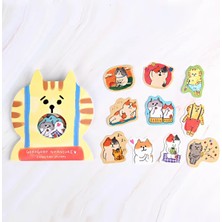 Papatya Craft P14-30 Adet Sevimli Kopek Sticker