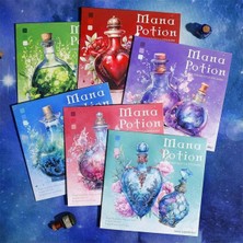 Papatya Craft E5-10 Adet Mana Potion Pet Sticker - Renk : Yesil
