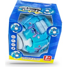 Işıklı Çizgi Film Karakterli Press Gyroball Fidget Spinning Ball – Döner Aktivite ve Stres Oyuncağı 3