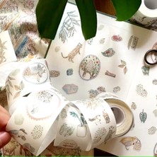 Papatya Craft K15-80CM Hayvanlar ve Bitkiler Washi Tape