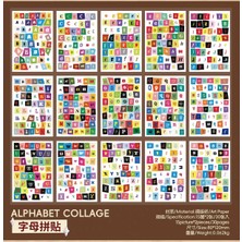 Papatya Craft W3-30 Sayfa Alfabe Sticker Kitabi