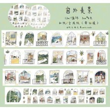 Papatya Craft L25-WANSLE Studio 120CM Kendinden Kesimli Guzel Manzara Washi Tape