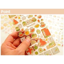 Papatya Craft E2-1 Sayfa Yaldızlı Tatlı Sticker - Numara : 3