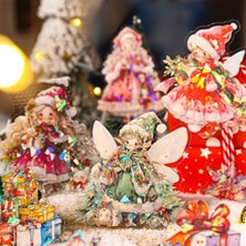 Papatya Craft P16-15 Adet Hologramlı Christmas Kız Pet Sticker - Numara : 2