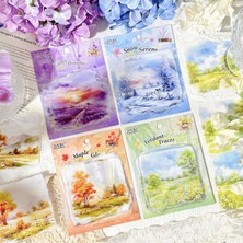 Papatya Craft O13-10 Adet Manzara Pet Sticker