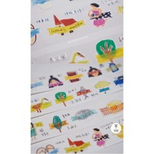 Papatya Craft K10-WANLE Studio 100CM Kendinden Kesimli Yapıştır Washi Tape