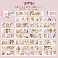 Papatya Craft E2-30 Sayfa Manzara Resim Washi Sticker Kitabi