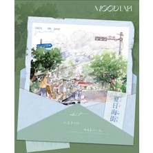 K24-MOODTAPE 100CM Summer Street Washi Tape