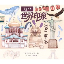 L6-The Washi Tape Shop 100CM World Heritage Pet Tape Kendinden Kesimli