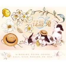 A3-The Washi Tape Shop 100CM Clover Haze Pet Tape Kendinden Kesimli
