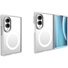 UNIQ Better By Design Samsung Galaxy Z Fold 8 Kılıf Parmak Izi ve Leke Tutmaz Veren Serisi Buzlu Transparan Magsafe Kapak