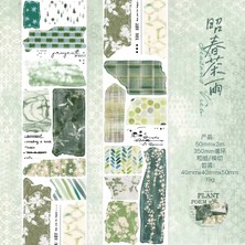 Papatya Craft G7-2m Poems Of Plants Washi Tape Kendinden Kesimli