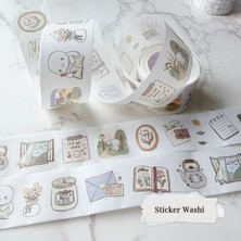 Papatya Craft B1-Oncemorewithlove 70CM Washi Tape Kendinden Kesimli