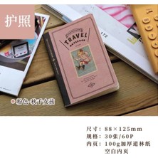 Ben Store W1-Tn Pasaport Boy Defter Refil (Beyaz Boş Sayfa)