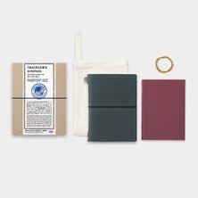 Travel's Company Y09-TRAVELER'S Company Pasaport Boy Kilif Seti Blue