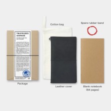 Papatya Craft Y12-TRAVELER'S Company Standart Boy Kılıf Seti Black