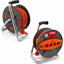 Ulu Pazarlama 3x2.5mm 50MT Makaralı Uzatma Kablo Ct Welder (5570)