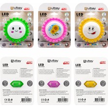 Futax 10 ADET PAPYATYA LEDLİ GECE LAMBASI GC-09 (5690)