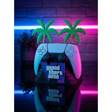 3Dlab Three-Dimensional Systems Gta Vı Temalı Ps5 Kol Tutucu Stand - Playstation 5 Gamepad Joystick Tutucu