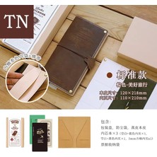 Ben Store Y21-BENSTORE Hakiki Deri Standart Boy Kilif ve Defter Seti