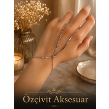 Özçivit Aksesuar Ezme Pirinç Şahmeran Gümüş Renk
